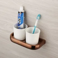 Monite Luxe Roségouden Badkamer Accessoire Set