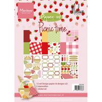 Marianne Design • paper set picnic time by marleen