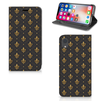 Apple iPhone Xr | Hoesje met Magneet | Franse Lelie