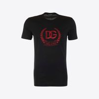 T-shirt Zwart Crest