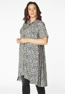 Yoek Overhemdjurk BABY | Zwart | Maat 58/60
