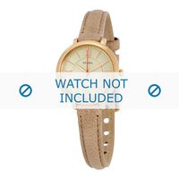 Horlogeband Fossil ES3802 Leder Beige 10mm - thumbnail