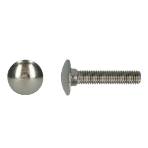 pgb-Europe PGB-FASTENERS | Houtbout A2 DIN 603 M8x90 | 50 st 000603A00008000903