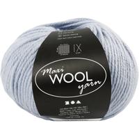 Creativ Company Wolgaren, l: 125 m, zacht blauw, 100 gr/ 1 bol