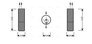 Droger, airconditioning MSD053