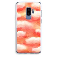 Lichte Wolken: Samsung Galaxy S9 Plus Transparant Hoesje