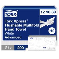 TORK 129089 Xpress® Papieren handdoeken (l x b) 24 cm x 21.3 cm Wit 21 stuk(s) - thumbnail