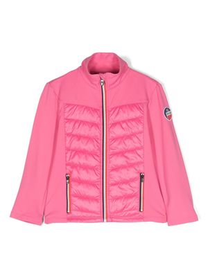 Fusalp Kids veste Altair à empiècement matelassé - Rose