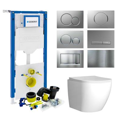 Geberit UP320 Toiletset Compleet | Inbouwreservoir | Mudo Randloos | Drukplaat