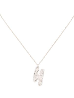 LOVENESS LEE collier à pendentif H - Argent