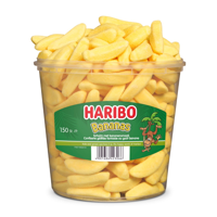 Haribo schuim bananen gesuikerd (150 stuks)