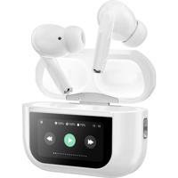 Music Man BT-X72 In Ear headset Bluetooth Stereo Wit Noise Cancelling Indicator voor batterijstatus, Headset, Oplaadbox, Volumeregeling, Touchbesturing