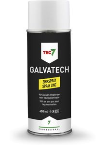 Tec7 Zinkspray Galvatech | aerosol | 400ml - 901112000 - 901112000