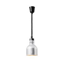 warmtelamp - zilver - 17.5 x 17.5 x 29 cm - Royal Catering - staal - in hoogte verstelbaar
