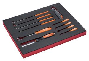 Bahco Foaminlay Fit&Go 2/3 met messen | priemen en haken - 11-delig - FF1F5008