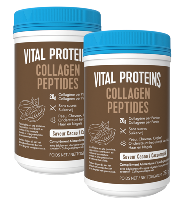 Vital Proteins Collageen Peptiden Cacao - Duoverpakking