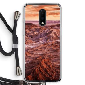 Mars: OnePlus 7 Transparant Hoesje met koord