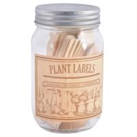 Esschert Design 40 Houten plantenlabels Esschert Design 40 Houten plantenlabels