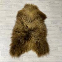 IJslander schapenvacht bruin 120x75cm L