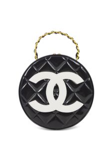 CHANEL Pre-Owned sac à main à logo (1994) - Noir