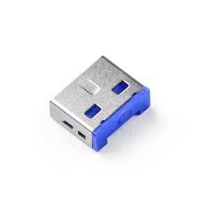 Smartkeeper UL03PKDB poortblokker Poortblokker + sleutel USB Type-A Blauw 6 stuk(s)