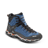 Meindl Lite Hike Gtx Heren Hoge Wandelschoen Blau/Orange 11,5/46,5