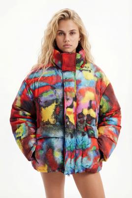 Gewatteerde oversized jas María Escoté - RED - L