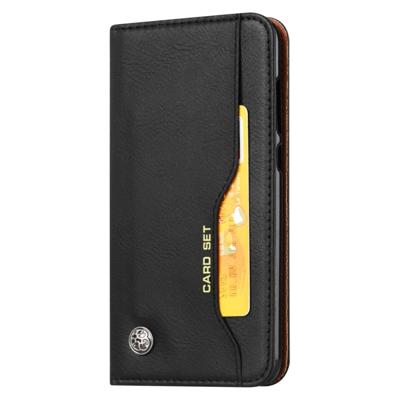 Knead huidtextuur horizontaal Flip lederen case voor Huawei Honor 9 Lite/Honor 9i met foto frame & houder & kaartsleuven & portemonnee (zwart)