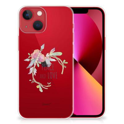 Apple iPhone 13 Telefoonhoesje met Naam Boho Text Apple iPhone 13 Telefoonhoesje met Naam Boho Text