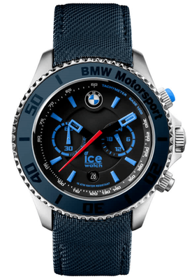 Horlogeband Ice Watch BM.BLB.B.L.14 Canvas Blauw 21mm