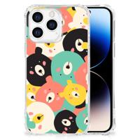 iPhone 14 Pro Stevig | Bumper Hoesje | Bears
