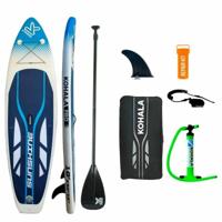 Opblaasbaar SUP-board met Accessoires Kohala Sunshine Wit (305 x 81 x 12 cm)