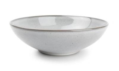 ONA Diepe Borden / Pastaborden Freckles Grijs ø 19.5 cm - 4 Stuks