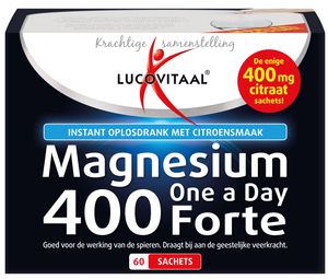 Lucovitaal Magnesium Citraat 400 Forte Poeder