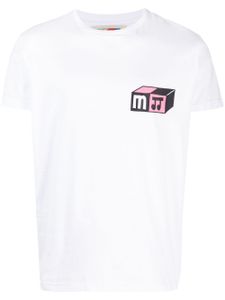 MODES GARMENTS t-shirt en coton à logo imprimé - Blanc