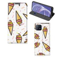 OPPO A73 5G | Flip Style Cover | Icecream