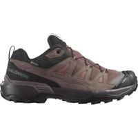 Salomon X ULTRA 360 LEATHER GORE-TEX Lage Wandelschoen Dames Cognac/Peppercorn/Black 5,5
