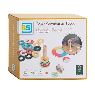 BS Toys kleurcombinatie race spel
