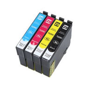 Huismerk Epson 29XL (T2996) Inktcartridges Multipack (zwart + 3 kleuren)