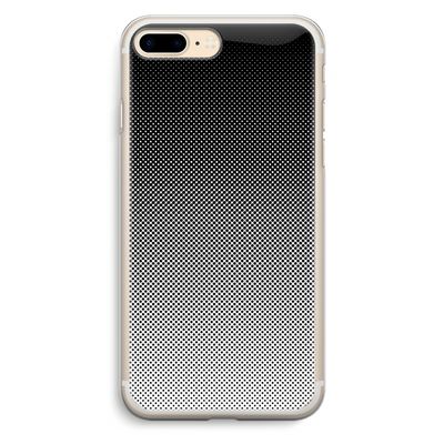 Musketon Halftone: iPhone 7 Plus Transparant Hoesje