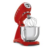 Smeg SMF03RDEU mixer Staande mixer 800 W Rood - thumbnail