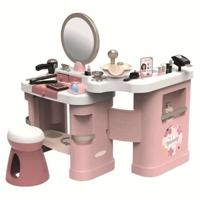 SMOBY - My Beauty Center - 3-in-1 schoonheidssalon - Kapsalon, nagelstudio, nep-make-up - 26 accessoires - Vanaf 3 jaar