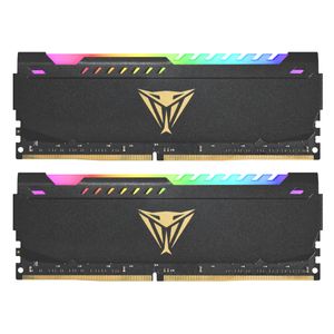 Patriot Memory Viper Steel RGB PVSR432G320C6K geheugenmodule 32 GB 2 x 16 GB DDR4 3200 MHz