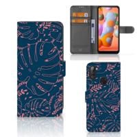 Samsung Galaxy M11 | A11 Hoesje Palm Leaves
