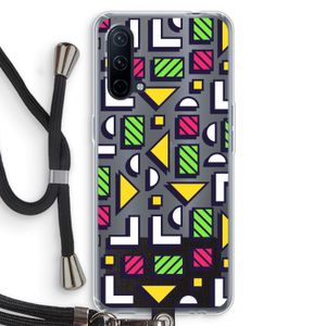 8-bit N°4: OnePlus Nord CE 5G Transparant Hoesje met koord