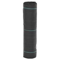 VidaXL Worteldoek 0,5x10 m polypropeen zwart VidaXL Worteldoek 0,5x10 m polypropeen zwart