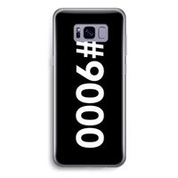 #9000: Samsung Galaxy S8 Plus Transparant Hoesje #9000: Samsung Galaxy S8 Plus Transparant Hoesje