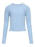 Kids ONLY zomer trui meisjes - blauw, rib - Kogmeddi