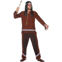 Indianen Choctaw verkleed pak/kostuum voor heren - thumbnail