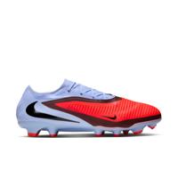 Nike Phantom 6 Low Pro Gras Voetbalschoenen (FG) Lichtblauw Felrood Zwart Nike Phantom 6 Low Pro Gras Voetbalschoenen (FG) Lichtblauw Felrood Zwart